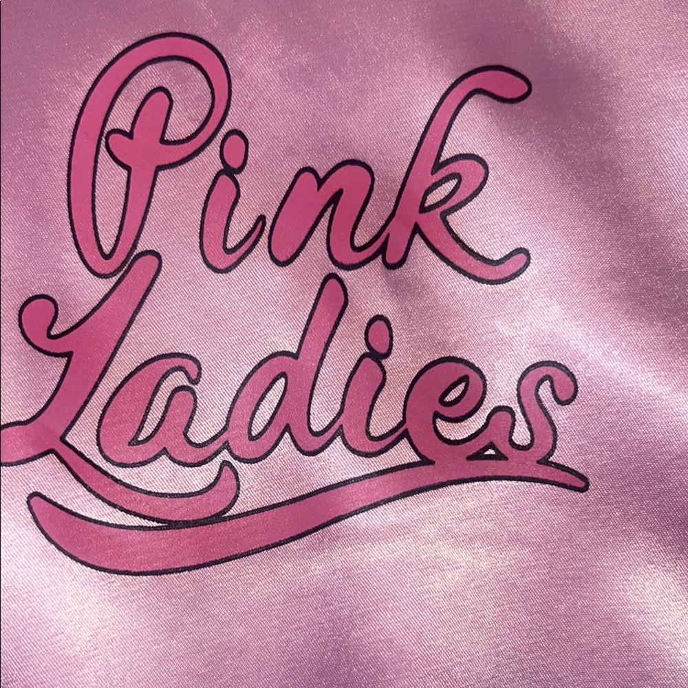 Pink Ladies Satin Jacket